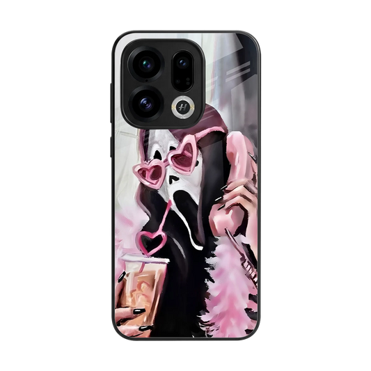 Killer Chiller back phone cover | glass case for oppo find x9