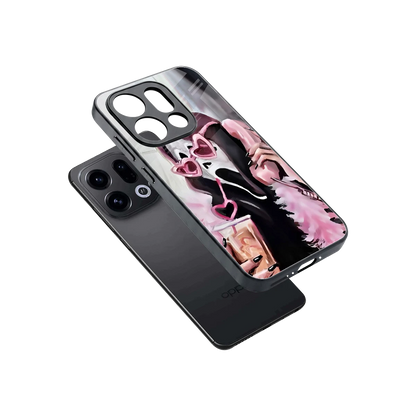 Killer Chiller sleek oppo find x9 cover with tempered glass back and TPU edges