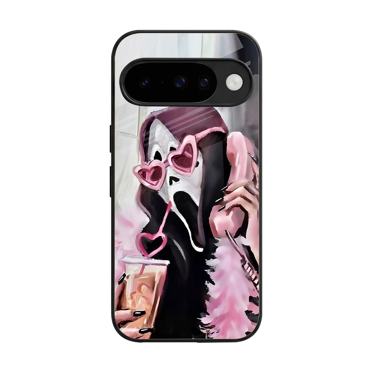 Killer Chiller back phone cover | glass case for google pixel 10