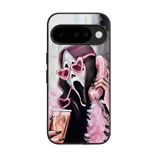 Killer Chiller back phone cover | glass case for google pixel 10
