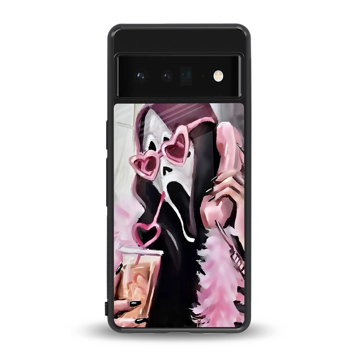 Killer Chiller back phone cover | glass case for google pixel 6 pro