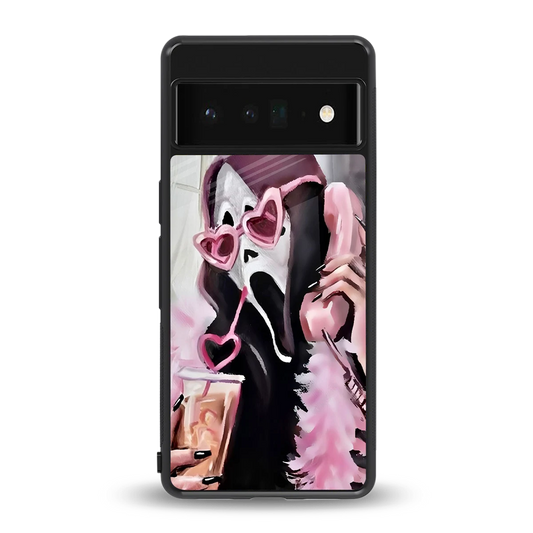 Killer Chiller back phone cover | glass case for google pixel 6 pro