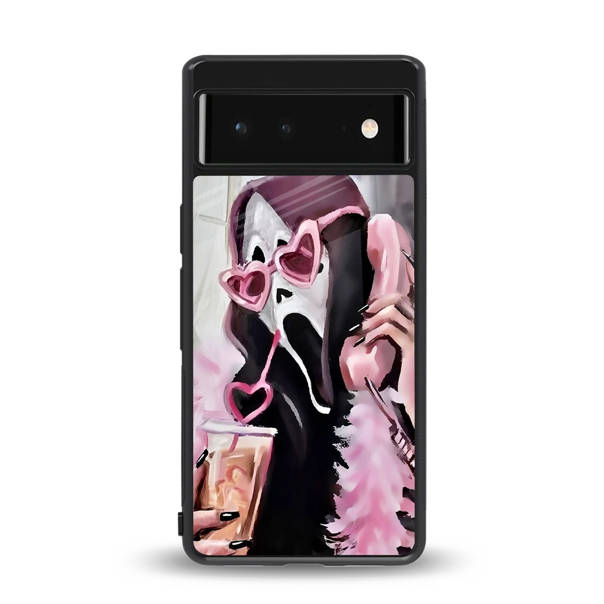Killer Chiller back phone cover | glass case for google pixel 6a