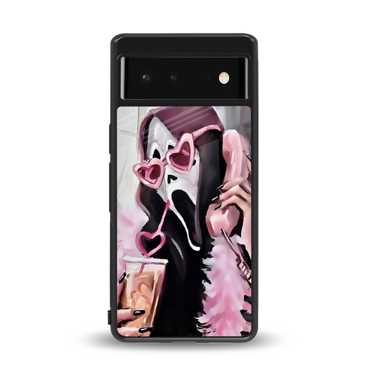 Killer Chiller back phone cover | glass case for google pixel 6a