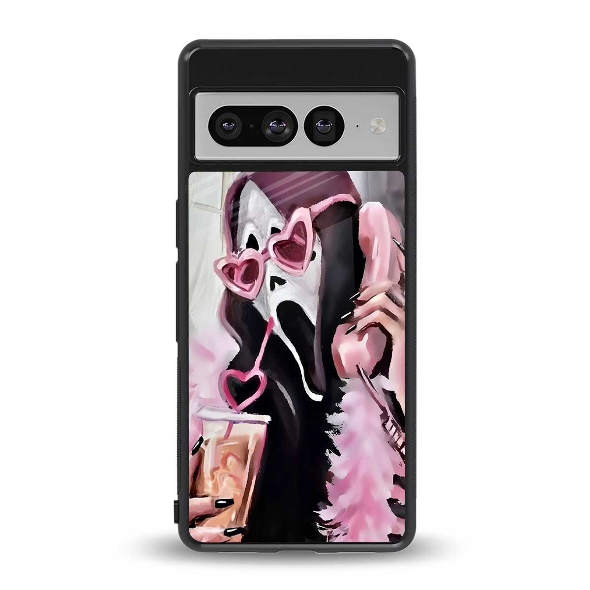 Killer Chiller back phone cover | glass case for google pixel 7 pro