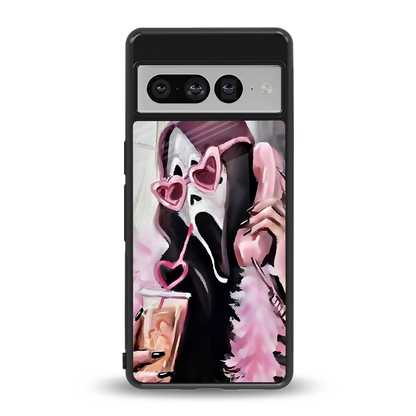 Killer Chiller back phone cover | glass case for google pixel 7 pro