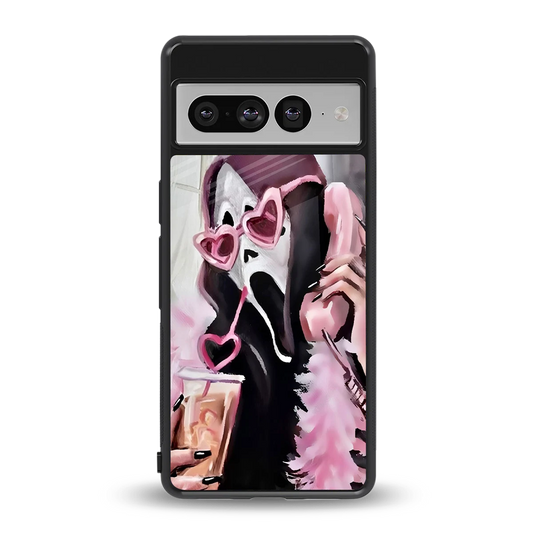 Killer Chiller back phone cover | glass case for google pixel 7 pro