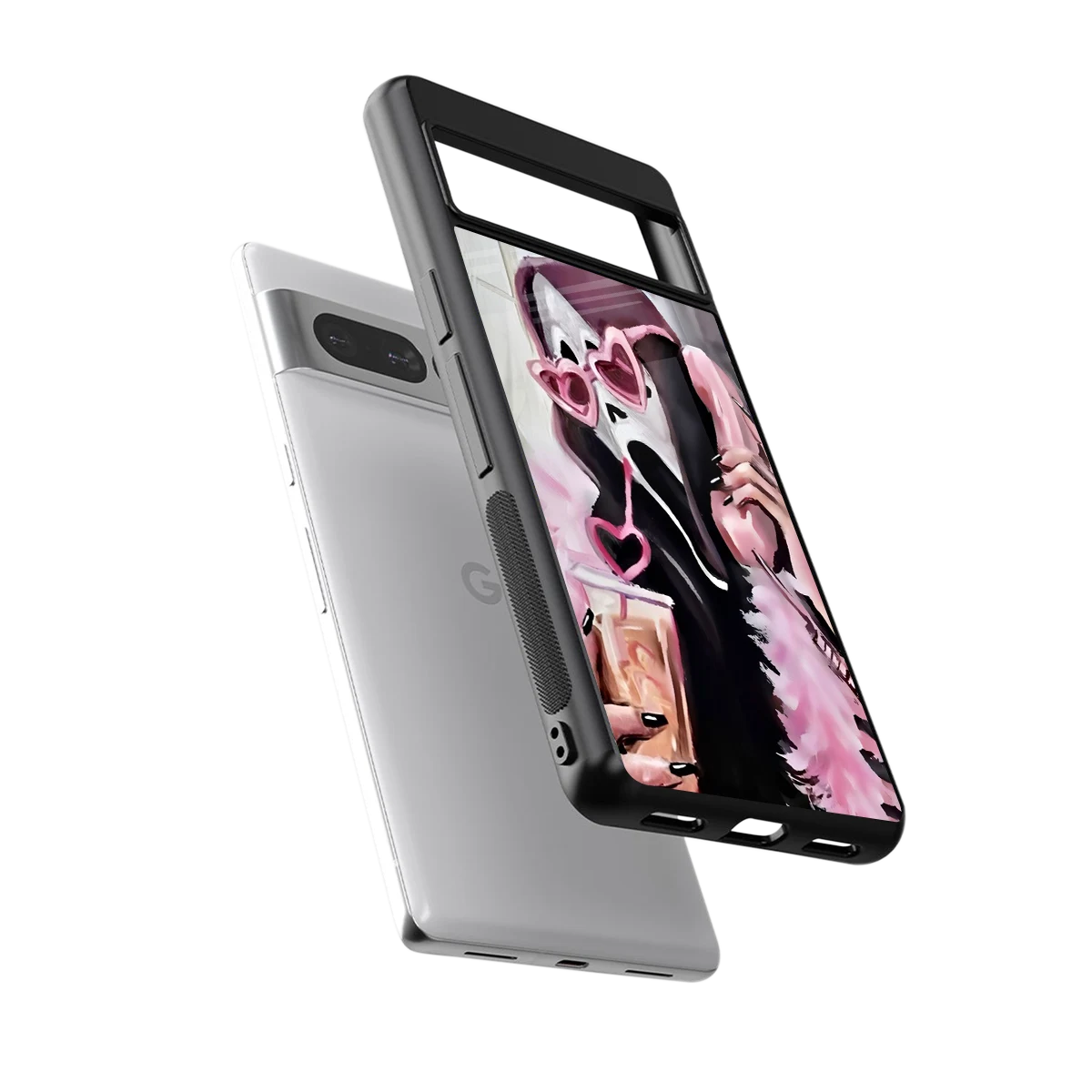 Killer Chiller sleek google pixel 7 pro cover with tempered glass back and TPU edges