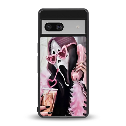 Killer Chiller back phone cover | glass case for google pixel 7a