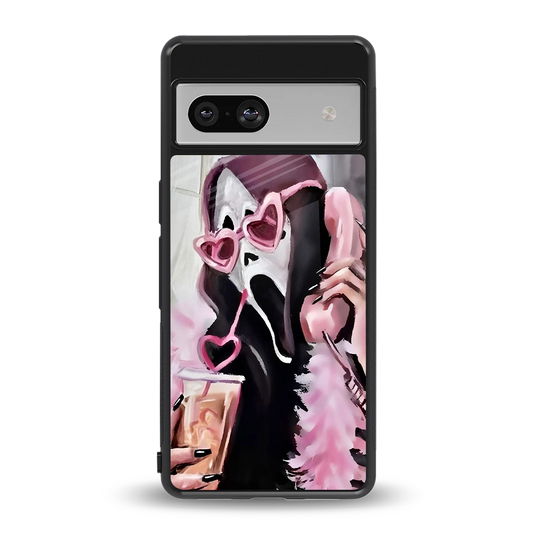 Killer Chiller back phone cover | glass case for google pixel 7a