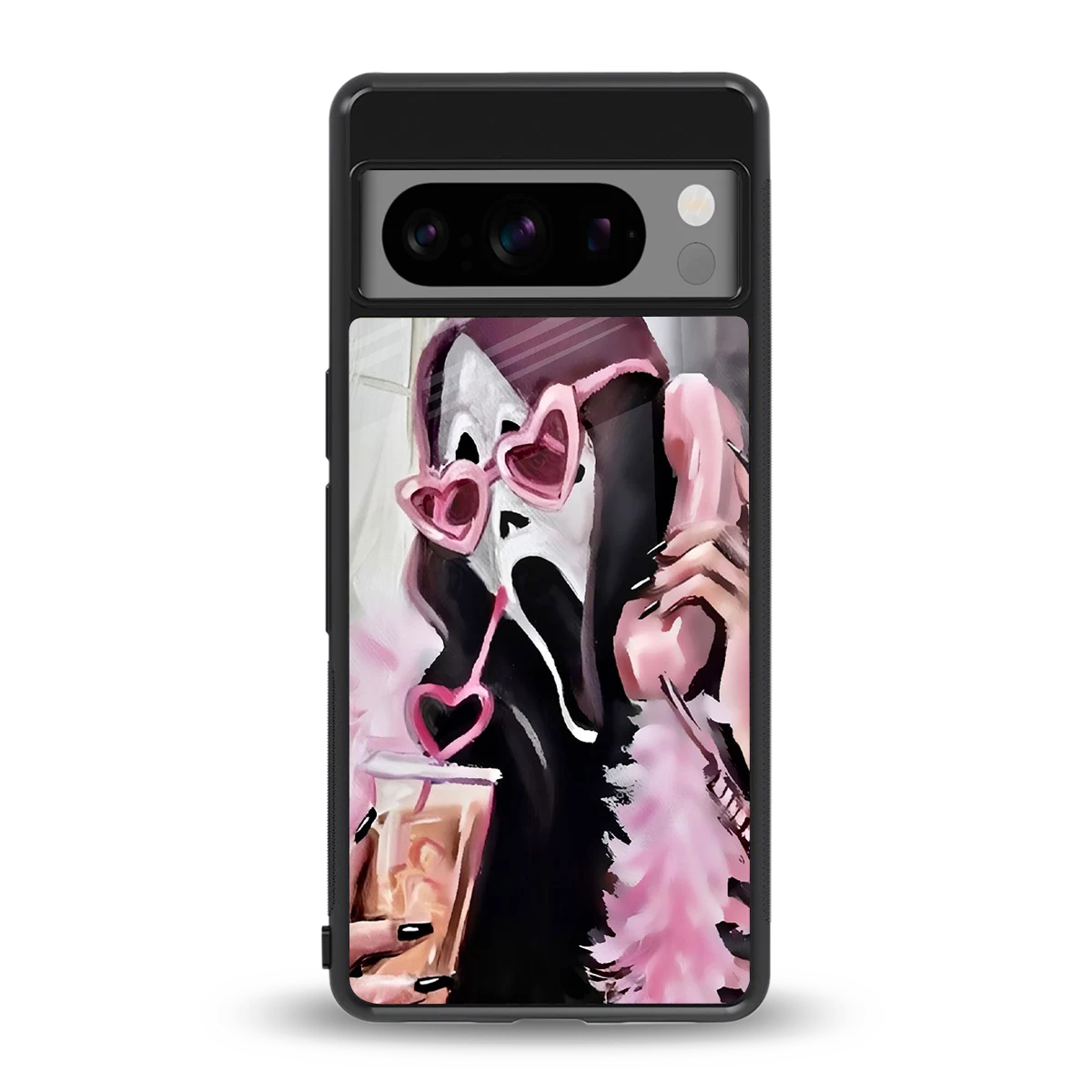 Killer Chiller back phone cover | glass case for google pixel 8 pro
