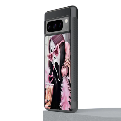 Killer Chiller stylish phone case for google pixel 8 pro | glossy glass and slim fit