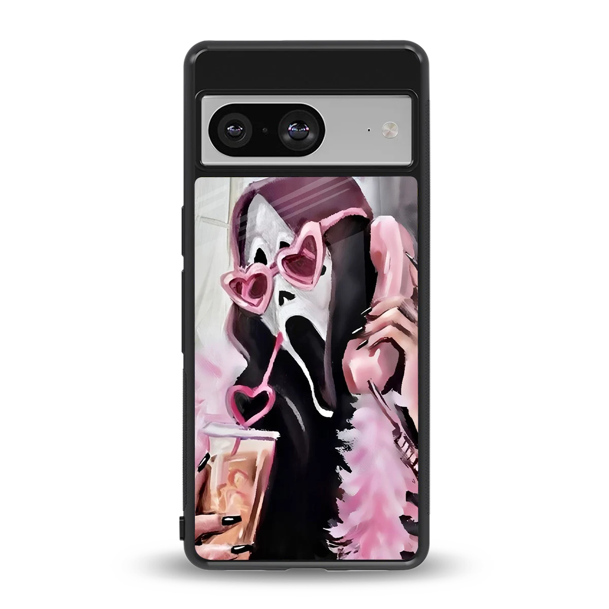 Killer Chiller back phone cover | glass case for google pixel 8