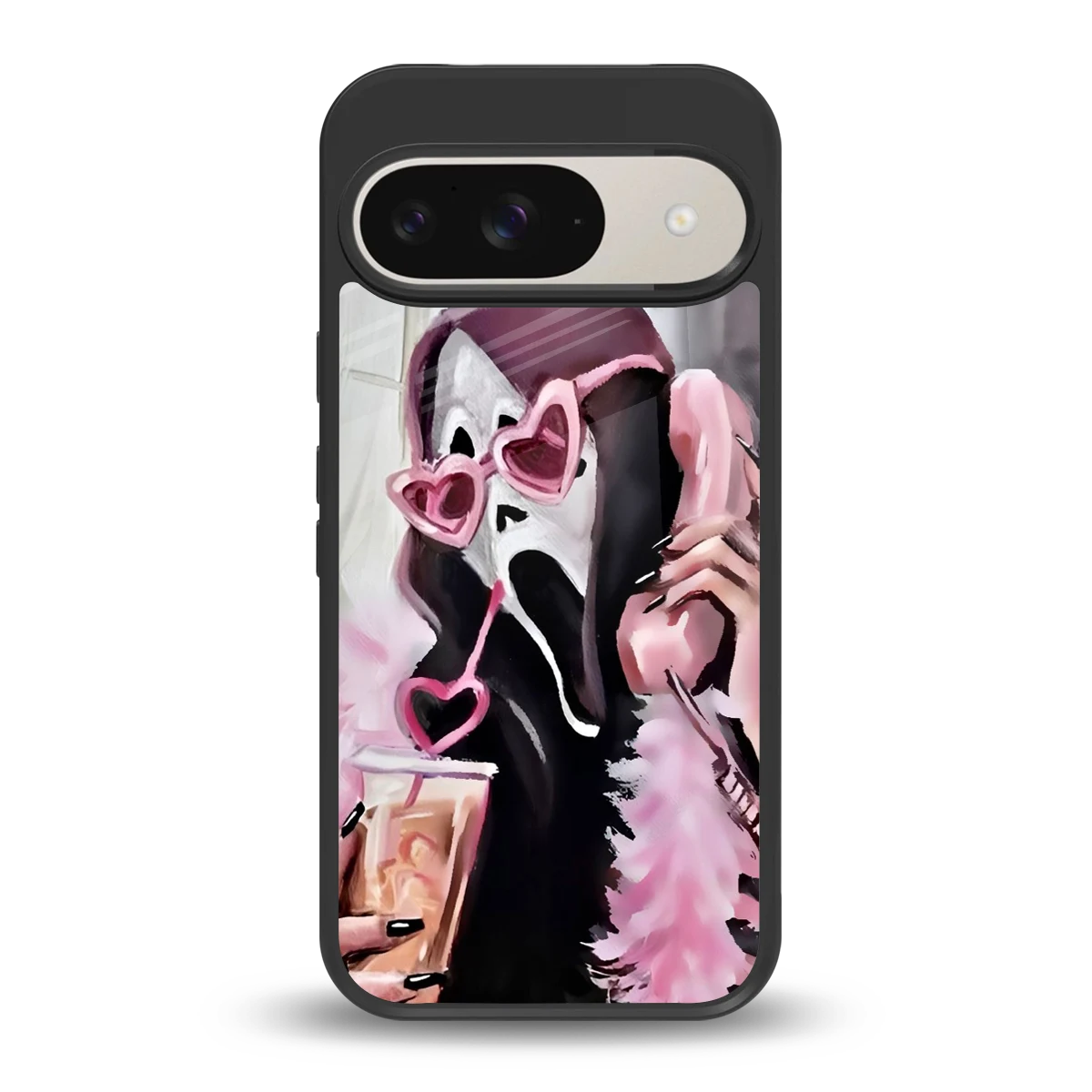 Killer Chiller back phone cover | glass case for google pixel 9