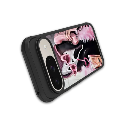 Killer Chiller stylish phone case for google pixel 9 | glossy glass and slim fit