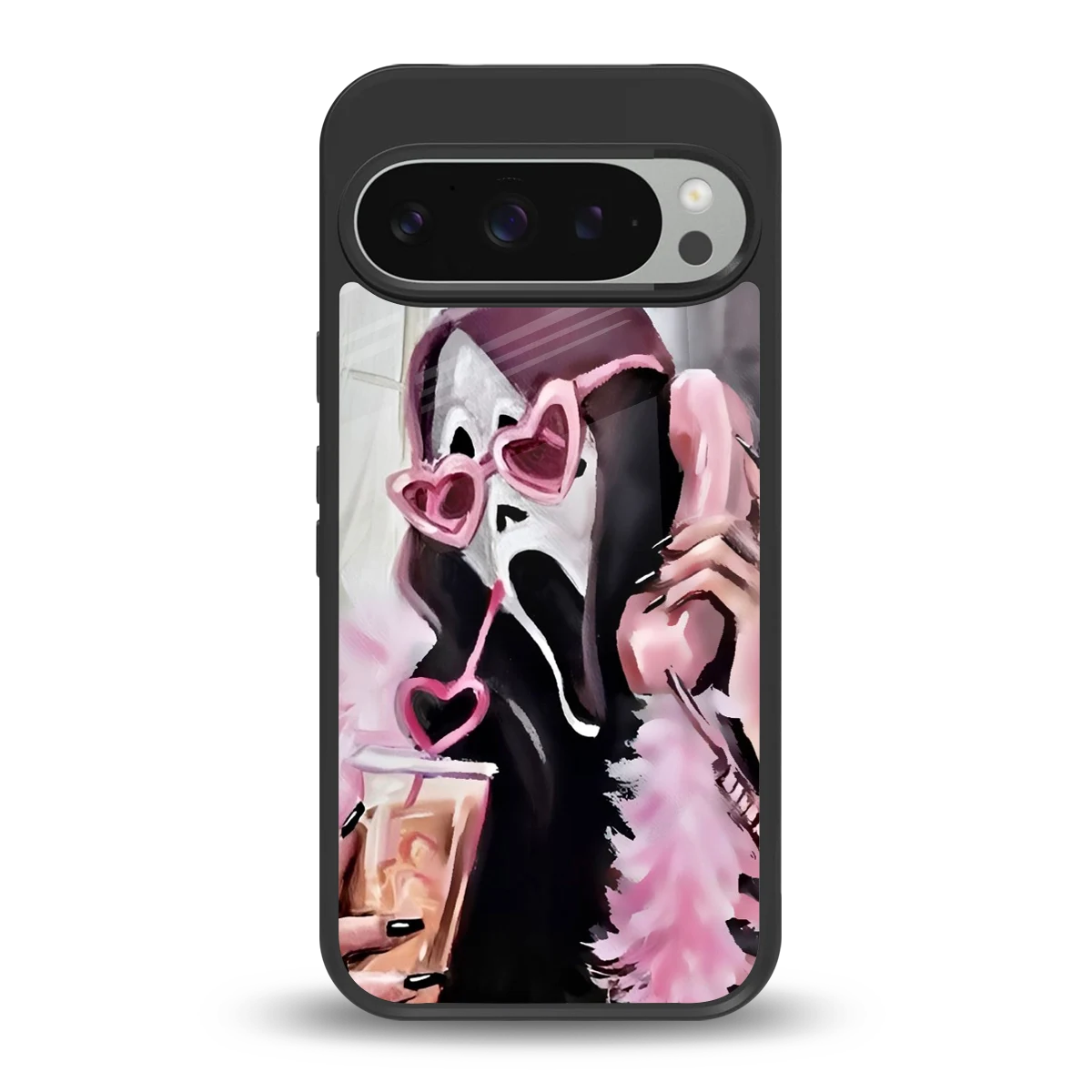 Killer Chiller back phone cover | glass case for google pixel 9 pro