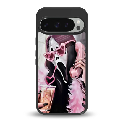 Killer Chiller back phone cover | glass case for google pixel 9 pro