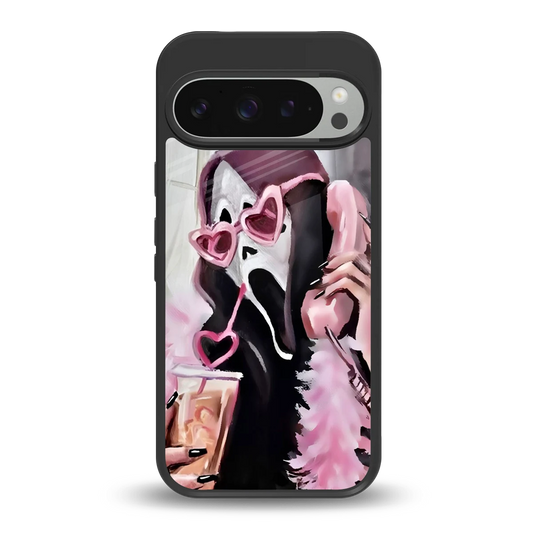 Killer Chiller back phone cover | glass case for google pixel 9 pro