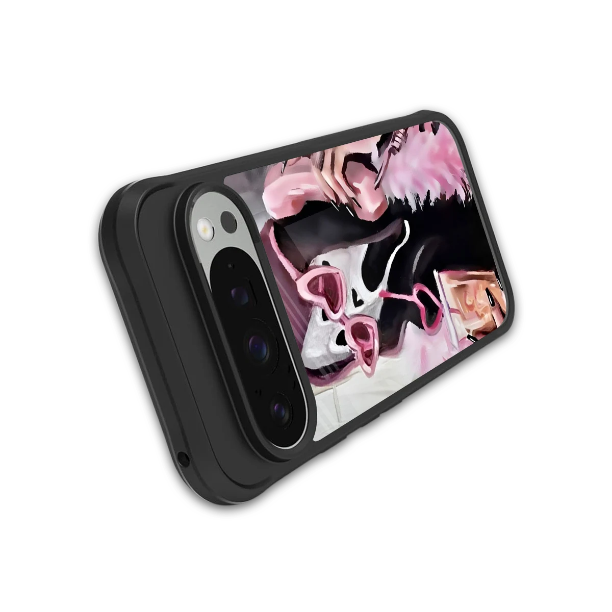 Killer Chiller stylish phone case for google pixel 9 pro xl | glossy glass and slim fit
