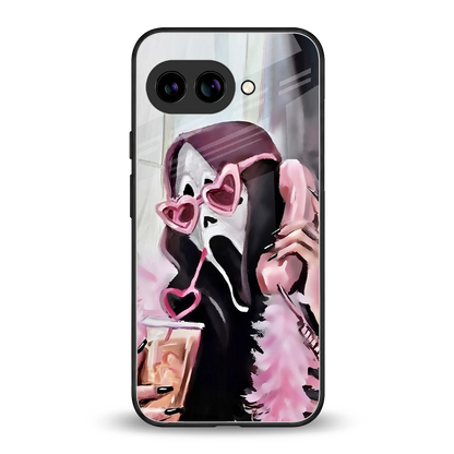 Killer Chiller back phone cover | glass case for google pixel 10a