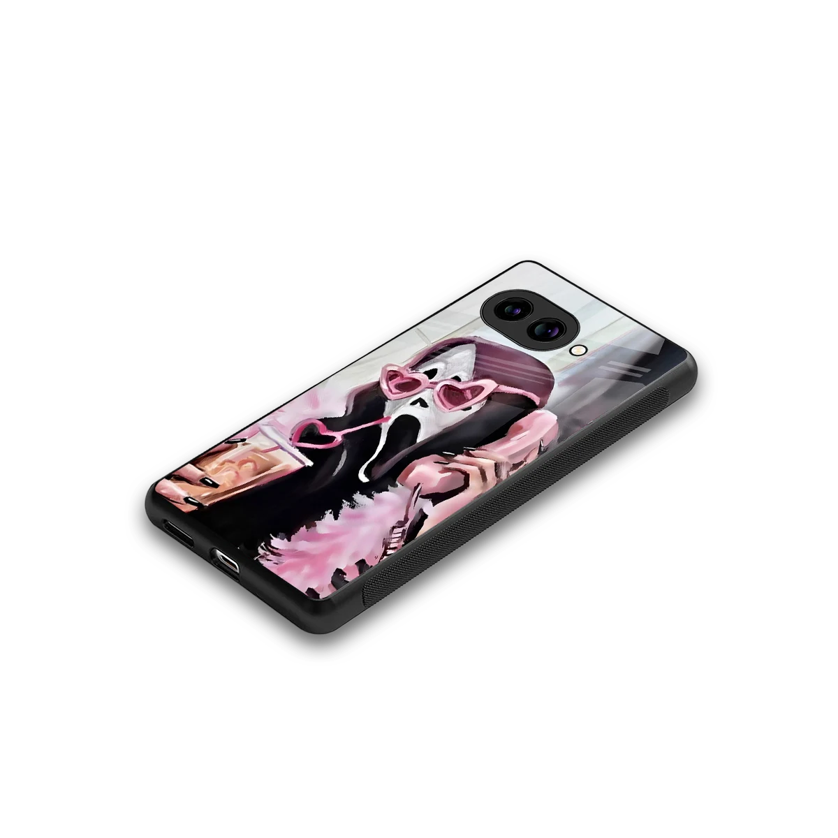 Killer Chiller stylish phone case for google pixel 10a | glossy glass and slim fit