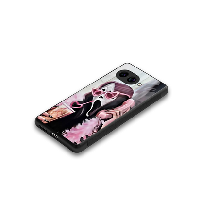 Killer Chiller stylish phone case for google pixel 10a | glossy glass and slim fit