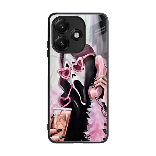 Killer Chiller back phone cover | glass case for redmi 12 5g