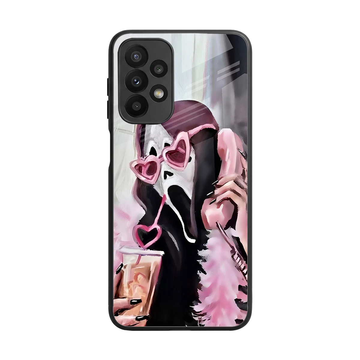 Killer Chiller back phone cover | glass case for samsung galaxy a23