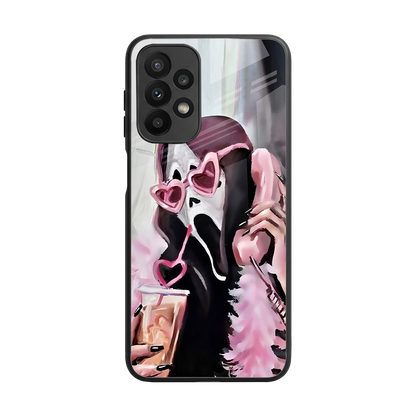 Killer Chiller back phone cover | glass case for samsung galaxy a23