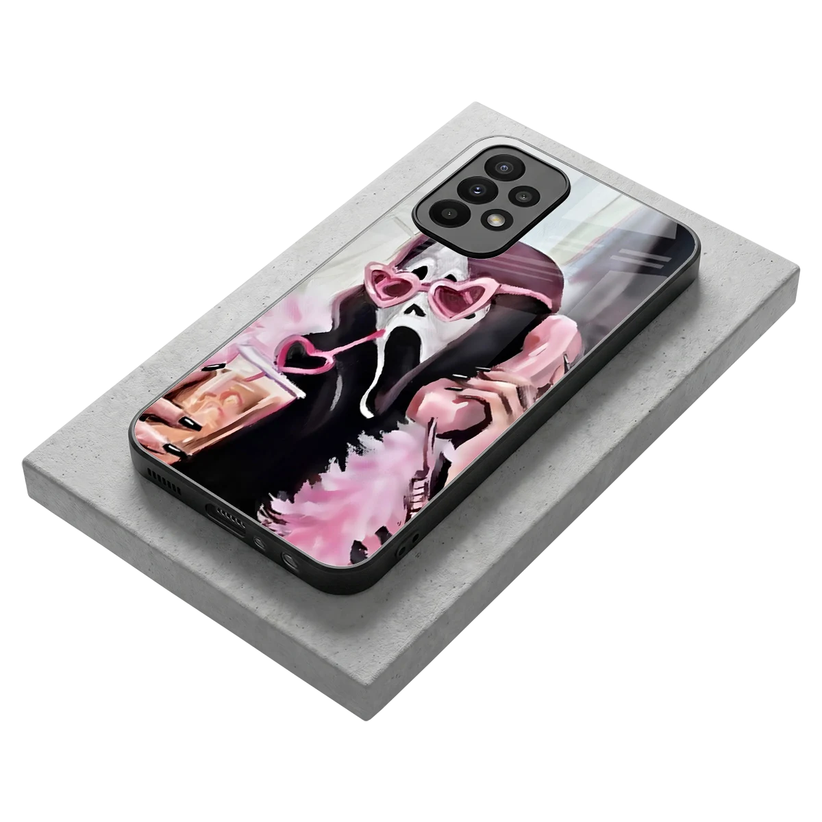 Killer Chiller stylish phone case for samsung galaxy a23 | glossy glass and slim fit