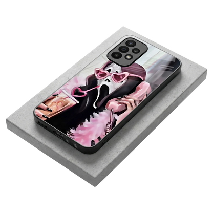 Killer Chiller stylish phone case for samsung galaxy a23 | glossy glass and slim fit