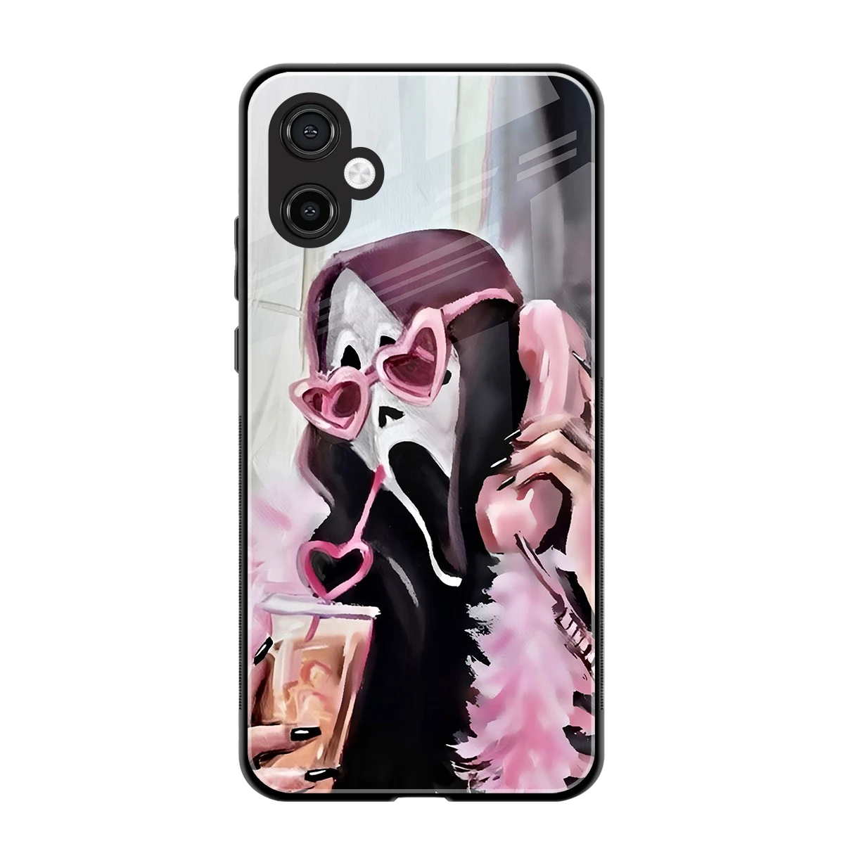 Killer Chiller back phone cover | glass case for samsung galaxy a06 5g