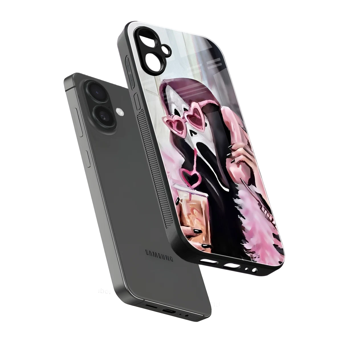 Killer Chiller sleek samsung galaxy a06 5g cover with tempered glass back and TPU edges