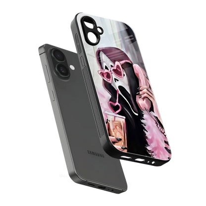 Killer Chiller sleek samsung galaxy a06 5g cover with tempered glass back and TPU edges