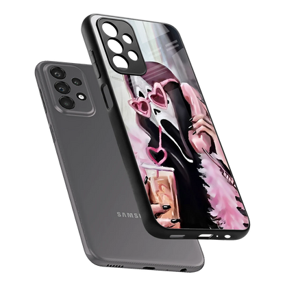 Killer Chiller sleek samsung galaxy a23 cover with tempered glass back and TPU edges
