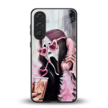 Killer Chiller back phone cover | glass case for samsung galaxy a55 5g