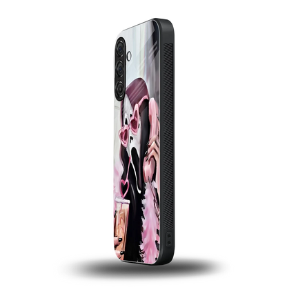 Killer Chiller samsung galaxy a55 5g mobile cover | shockproof glass phone case