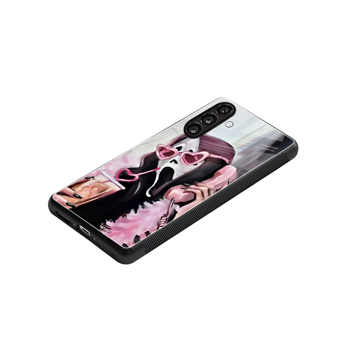 Killer Chiller stylish phone case for samsung galaxy a55 5g | glossy glass and slim fit