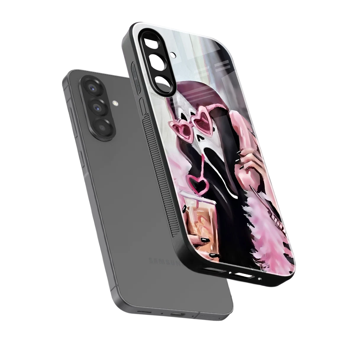 Killer Chiller sleek samsung galaxy a36 5g cover with tempered glass back and TPU edges
