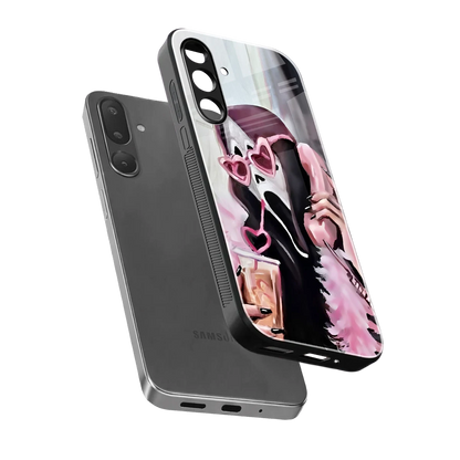 Killer Chiller sleek samsung galaxy m36 5g cover with tempered glass back and TPU edges