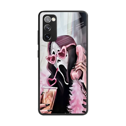 Killer Chiller back phone cover | glass case for samsung galaxy s20 fe