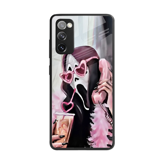 Killer Chiller back phone cover | glass case for samsung galaxy s20 fe