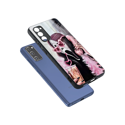 Killer Chiller sleek samsung galaxy s20 fe cover with tempered glass back and TPU edges