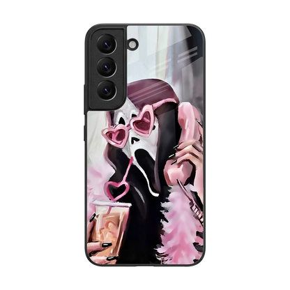 Killer Chiller back phone cover | glass case for samsung galaxy s22