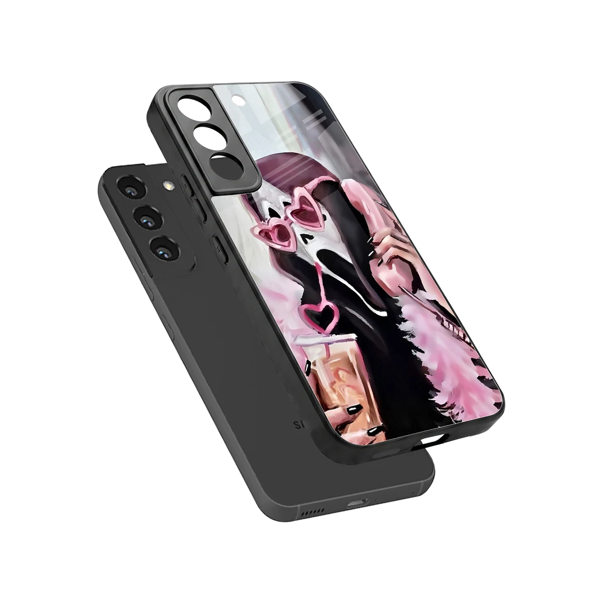 Killer Chiller sleek samsung galaxy s22 cover with tempered glass back and TPU edges