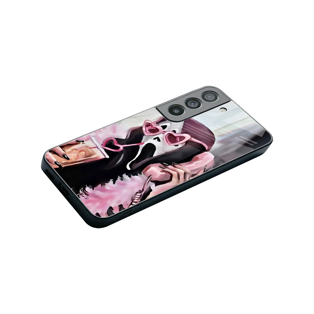 Killer Chiller stylish phone case for samsung galaxy s22 | glossy glass and slim fit