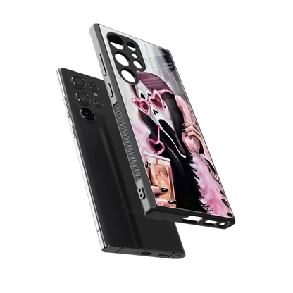 Killer Chiller sleek samsung galaxy s24 ultra cover with tempered glass back and TPU edges