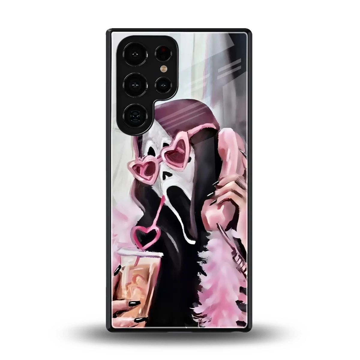 Killer Chiller back phone cover | glass case for samsung galaxy s25 ultra