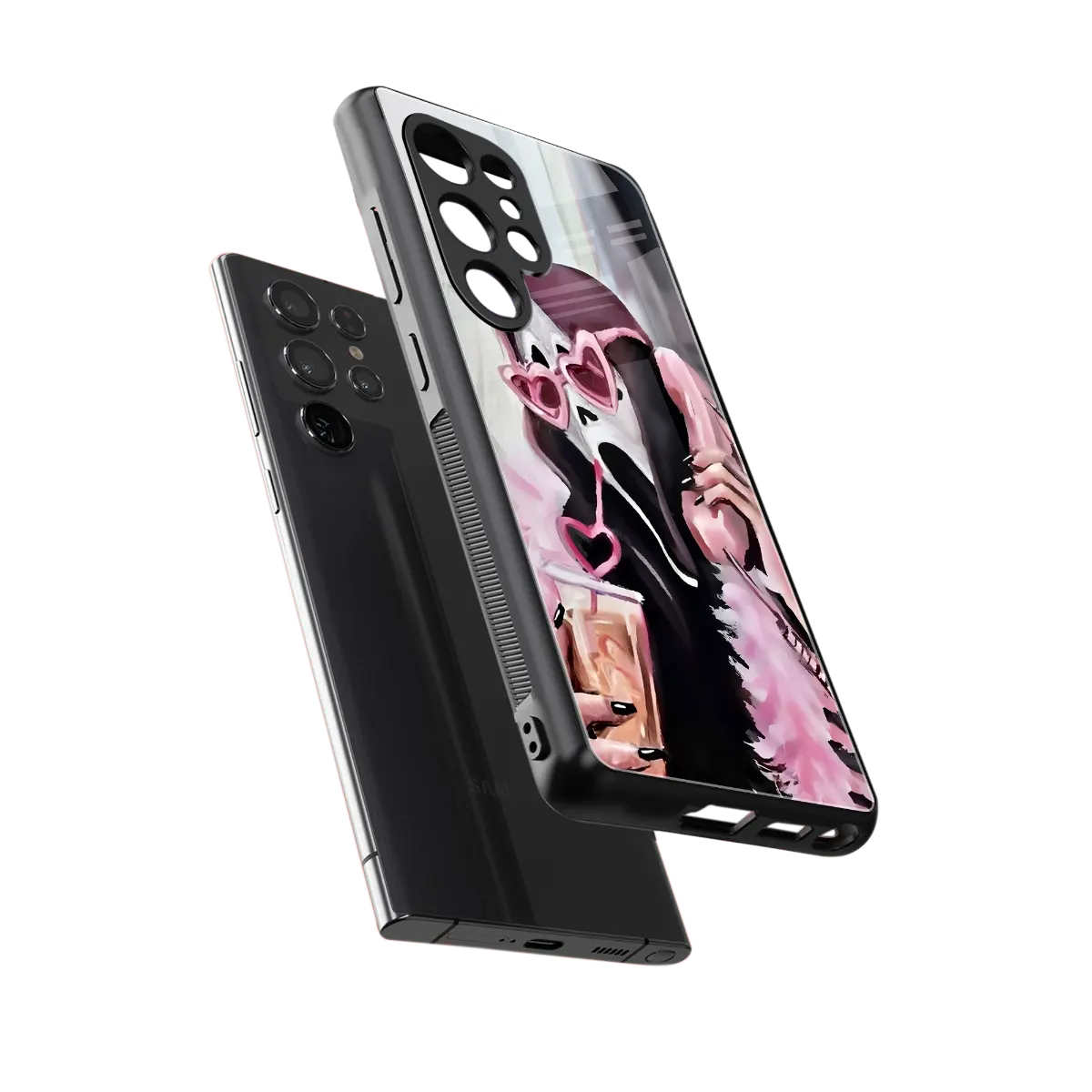 Killer Chiller sleek samsung galaxy s25 ultra cover with tempered glass back and TPU edges