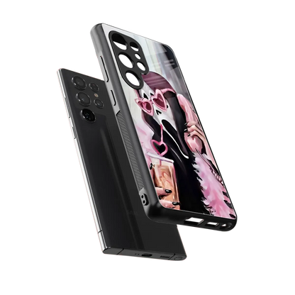 Killer Chiller sleek samsung galaxy s25 ultra cover with tempered glass back and TPU edges